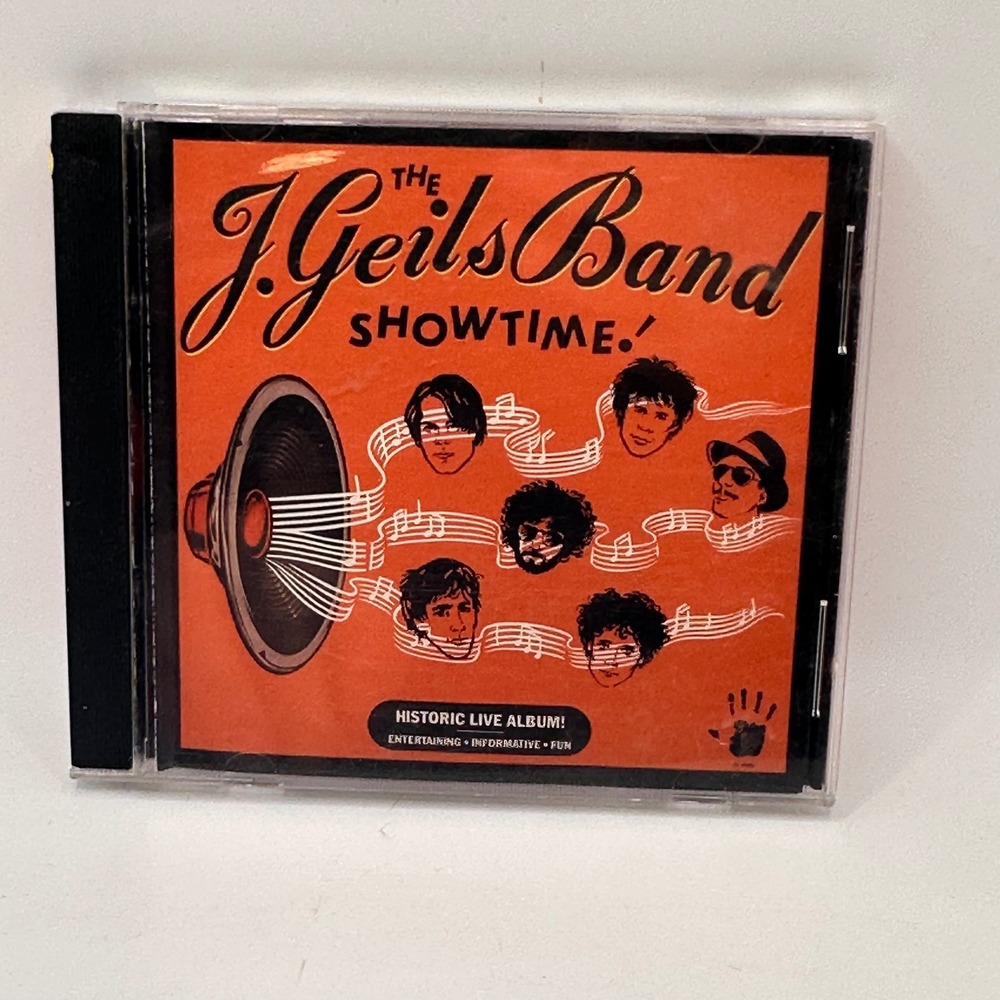The J. Geils Band Showtime! CD 2003 Live Centerfold Love‎ Stinks 724353682125 NM